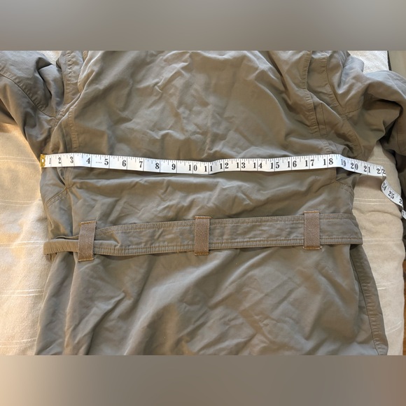 RALPH LAUREN | Olive Utility Field Jacket Belted Waist multiple Pockets, medium - Picture 6 of 11